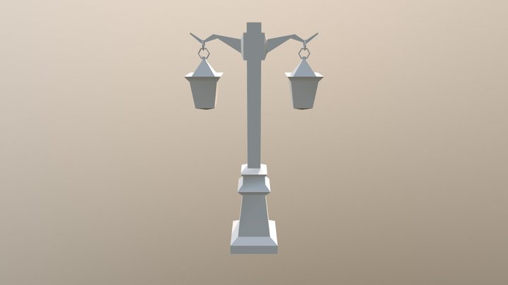 Streetlamp 3D Model