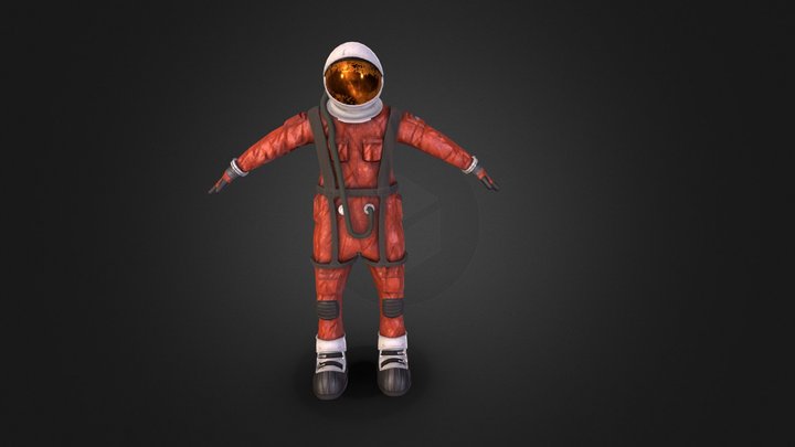 Astronaut 3D Model