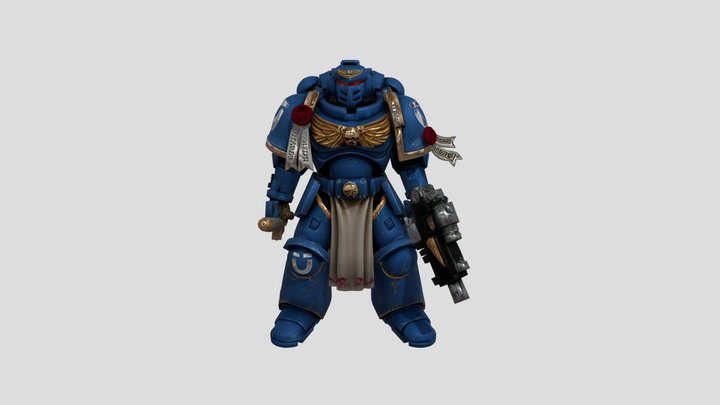 Space Marine 3D Model