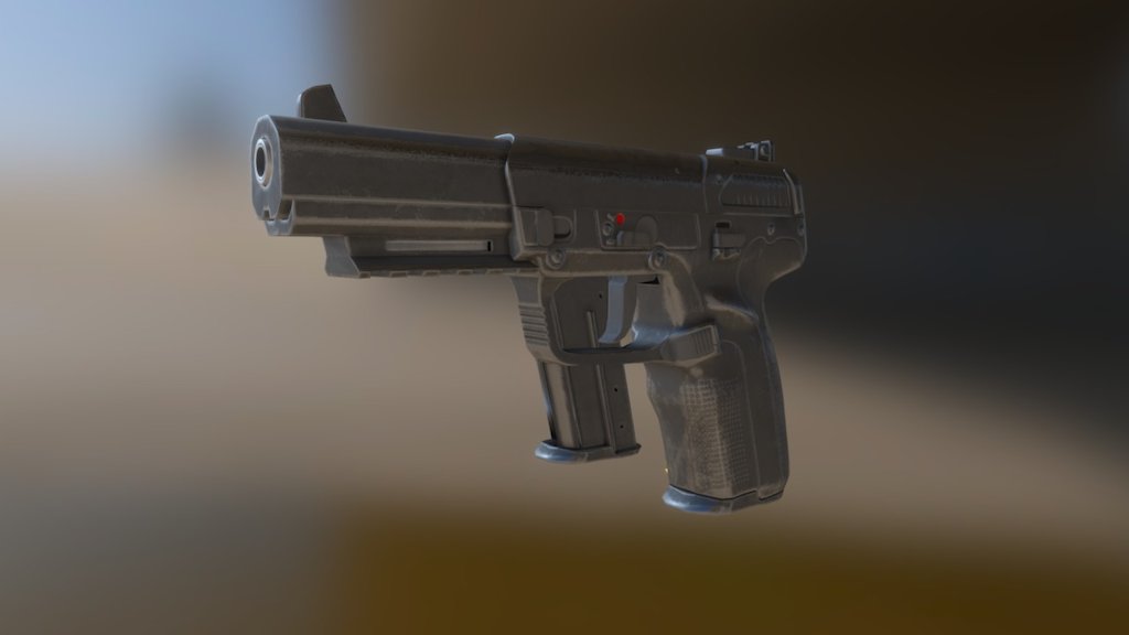 FSC 9mm Lowpoly model - 3D model by Cristian Castro (@cyberc3) [18c6059 ...