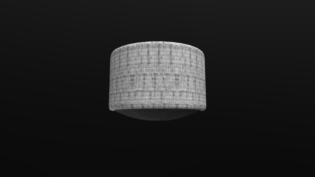 KSP Mars Lander Inflatable Heat shield. 3D model by ArcturusVFX