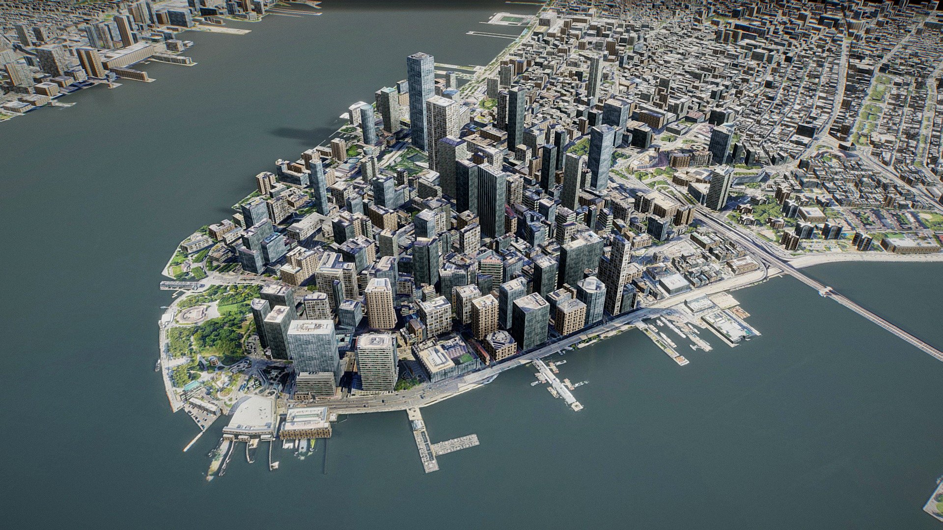 New York - Download Free 3D model by TerraMesh [18c71fc] - Sketchfab