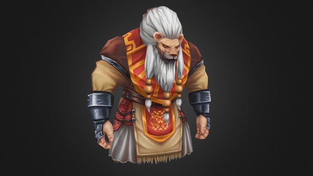 Leo 3D Model