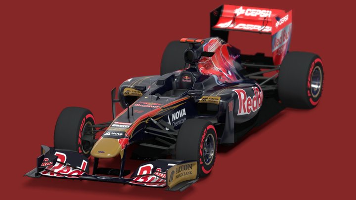 2011 Toro Rosso STR6 – Free 3D Model STL