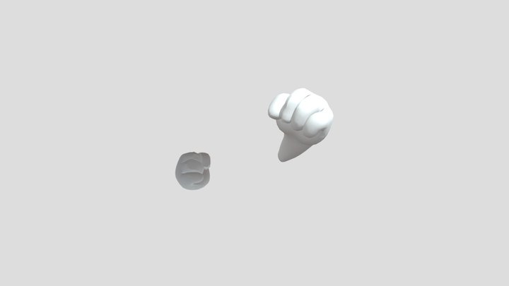 拳头 3D Model