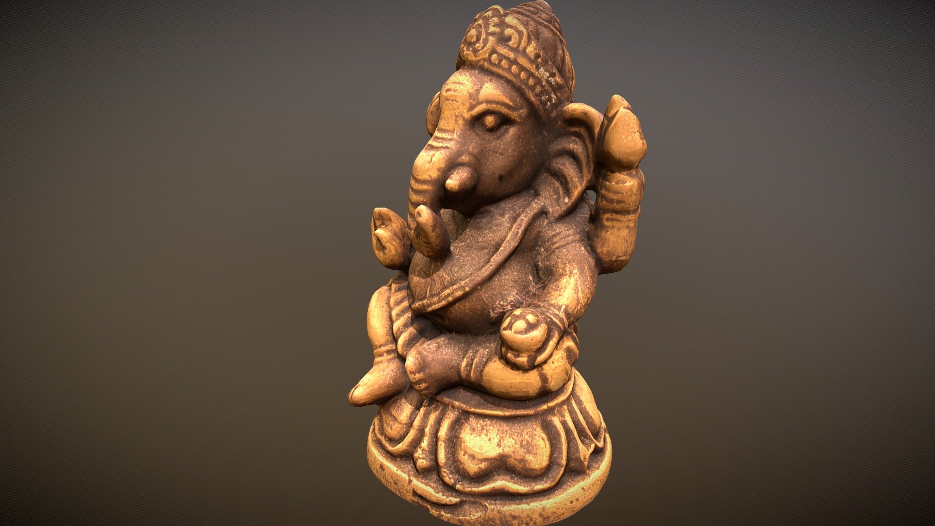 Ganesha Figurine - No. 3 - Buy Royalty Free 3D model by Urban  Photogrammetry (@) [18c7eb2]