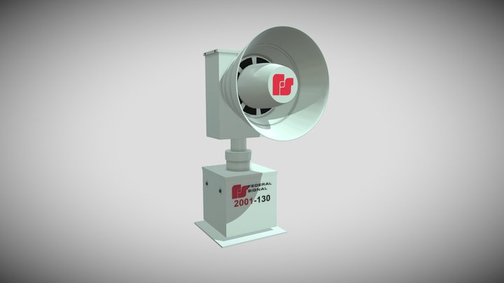 Federal Signal 2001-130 Outdoor Warning Siren
