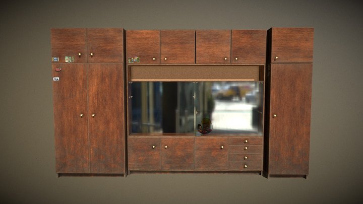 Sideboard(Сервант) 3D Model