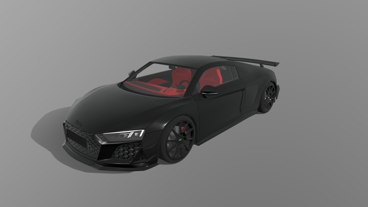 Audi R8 GT 3D Model