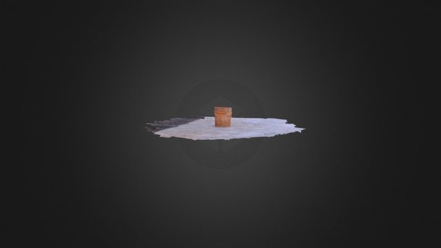 My Orange Bucket 3D Model
