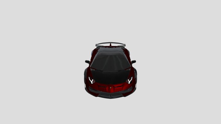 LBWK 2024 Lamboghini SVJ 3D Model