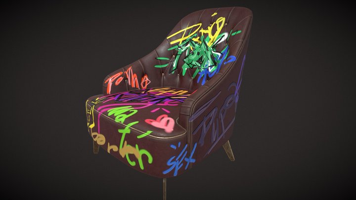 low poly uwv 3D Model