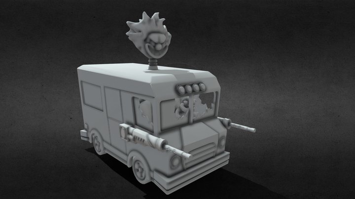 Sweet Tooth Twisted Metal 3D Model
