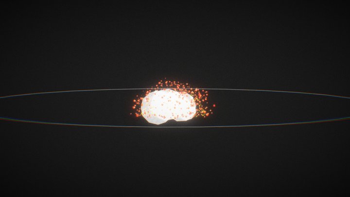 Stylized Explosion Effect Simulation