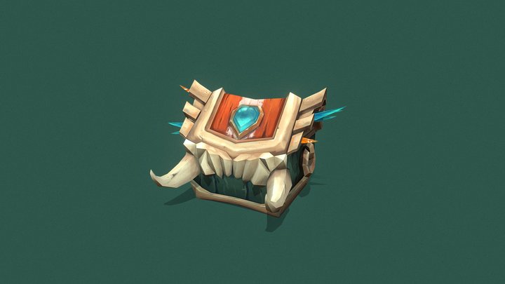 Warchest – Troll | DAE GameArt 3D Model