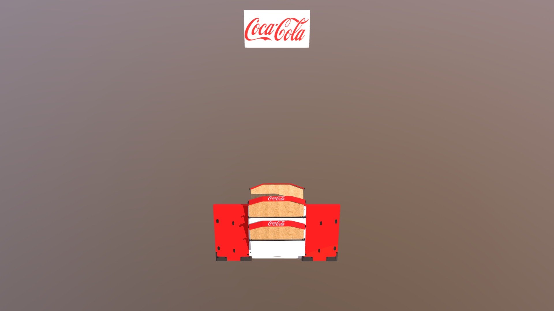 Display Automático com prateleira ressaltada