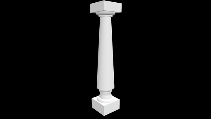 Балясина РИМ 3D Model
