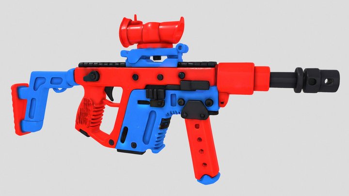 Submachineguns 3D models - Sketchfab