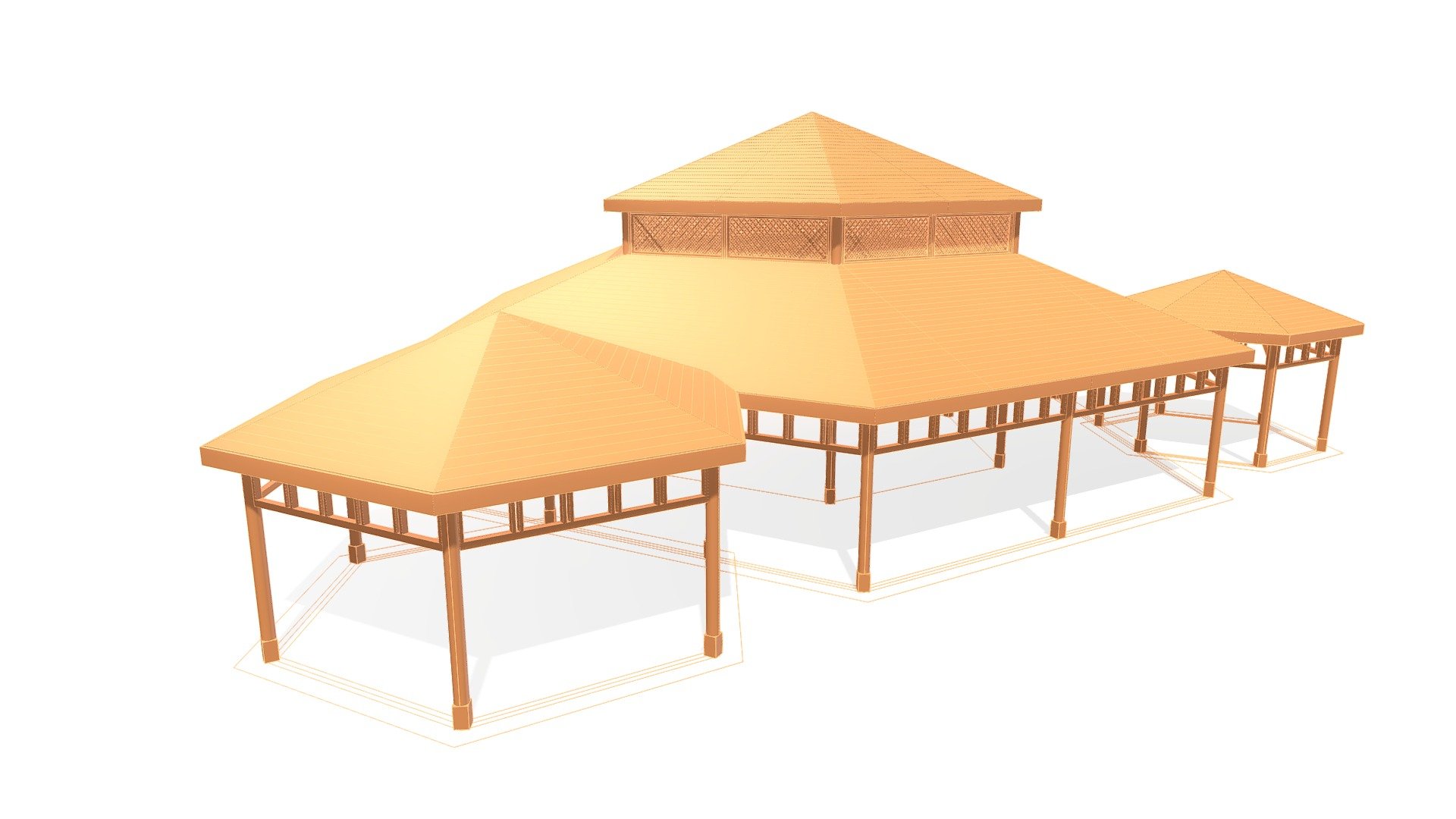 Custom Project- WT Marina Pavilion - 3D model by Conceptual Engineering ...