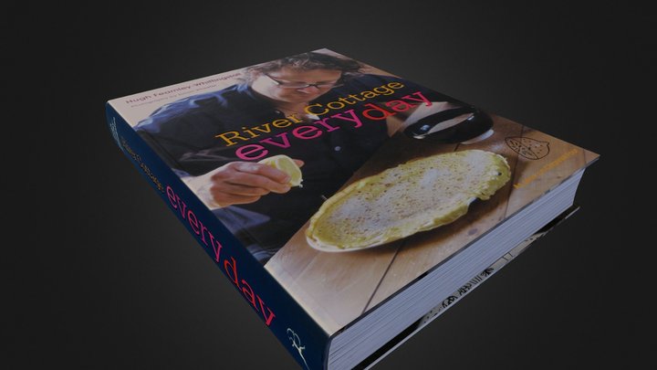 River Cottage Everyday Cook Book 3D Model
