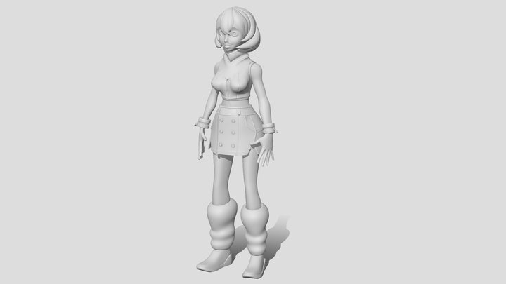 Xion from The Art of Sleep Walkers 3D Model