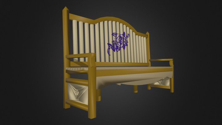 Klupa-Aleksandar Radovanovic 3D Model