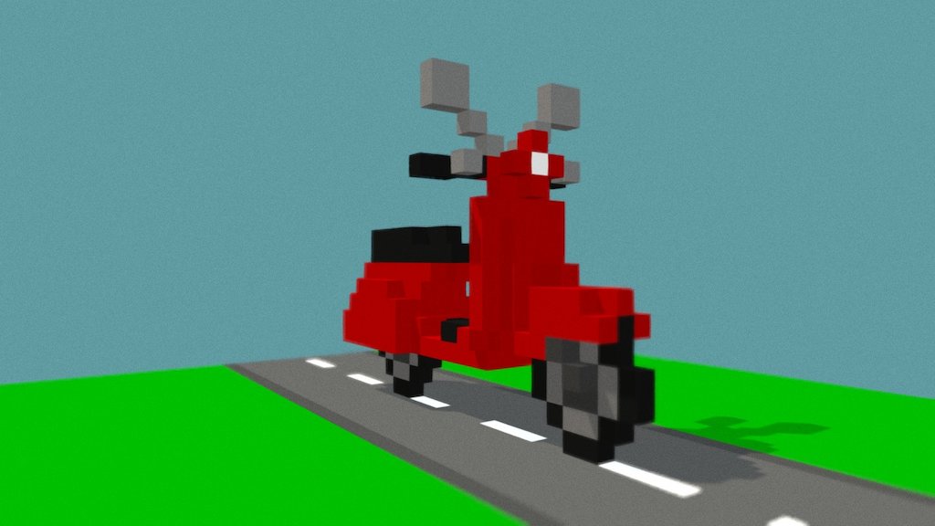 Day #16: Voxel Vespa