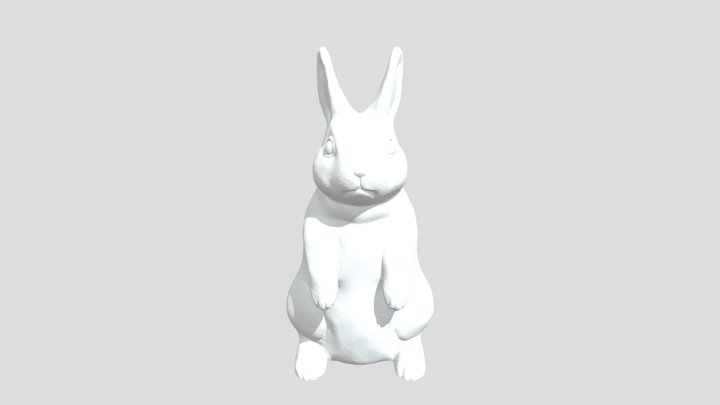 cute Bunny 3D Model