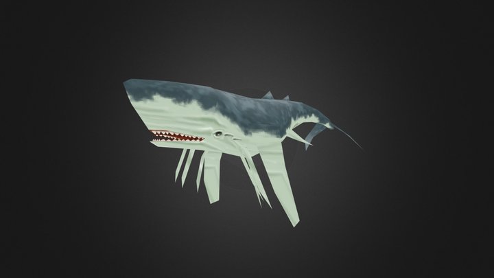 Dishonored Whale 3D Model