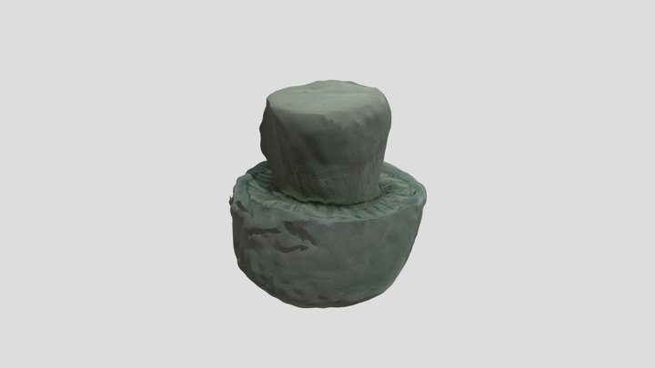 Clay mushroom 3D Model