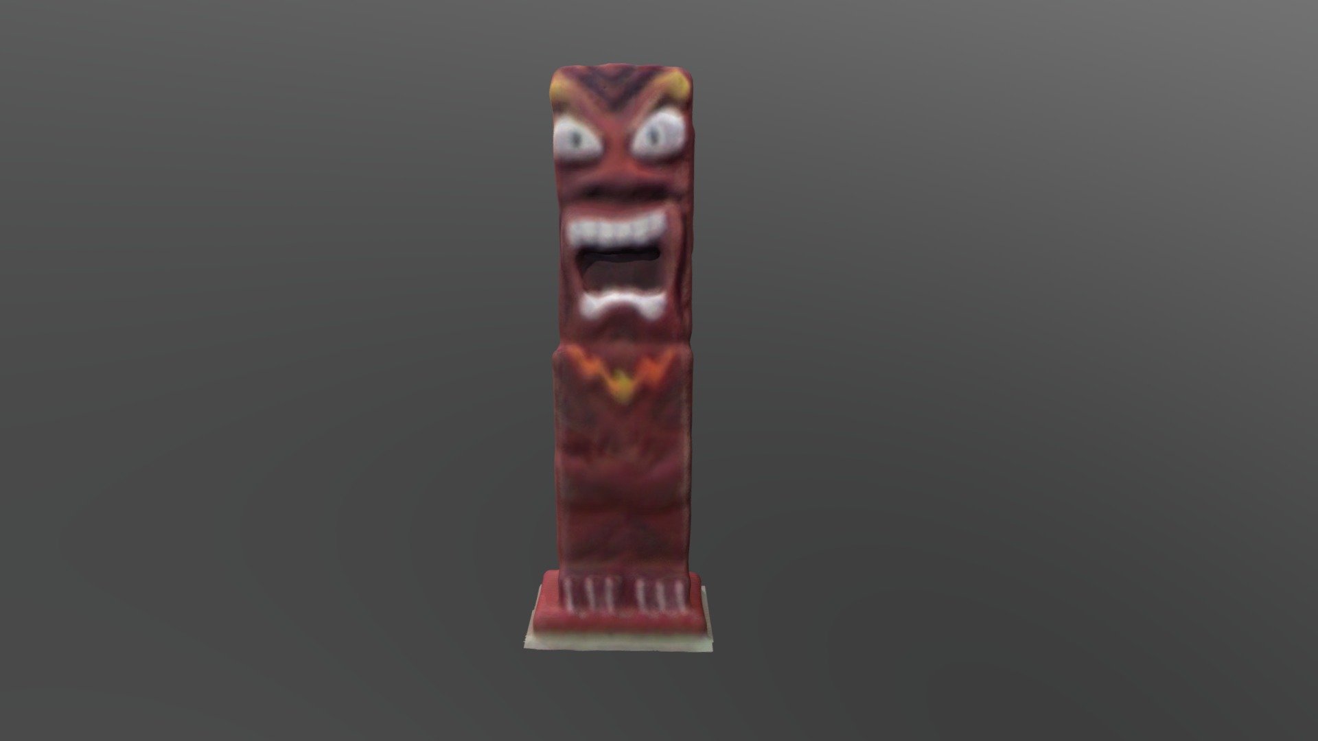 Tiki Sculpture