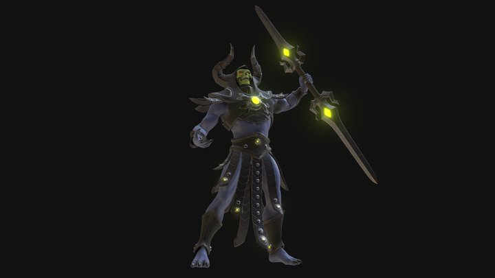 SkeletorComicon 2014 - Revised 3D Model
