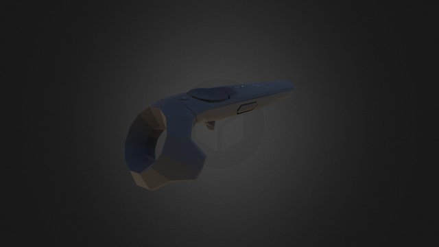 VR Controller Low-poly 3D Model