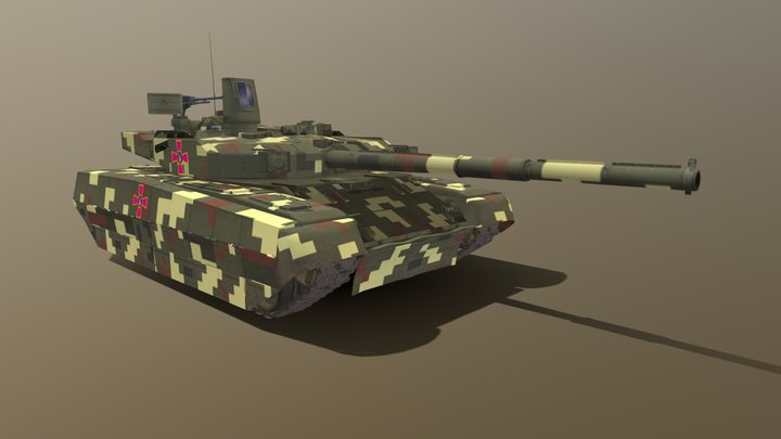 Ukrainian T-84BM Oplot-M