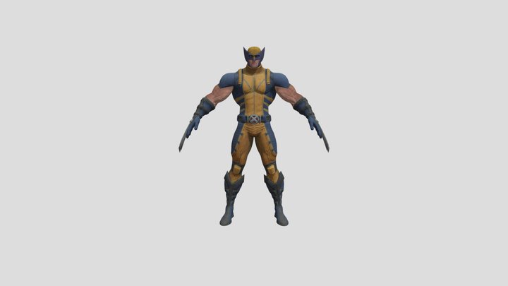 Wolverine (Deadpool Game) 3D Model