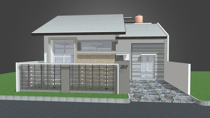 Desain Rumah Minimalis | Type 8 3D Model