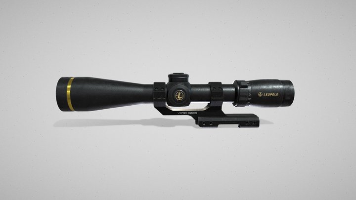 LEUPOLD VX-6 SIGHT VORTEX CANTIELIVER 30mm 3D Model