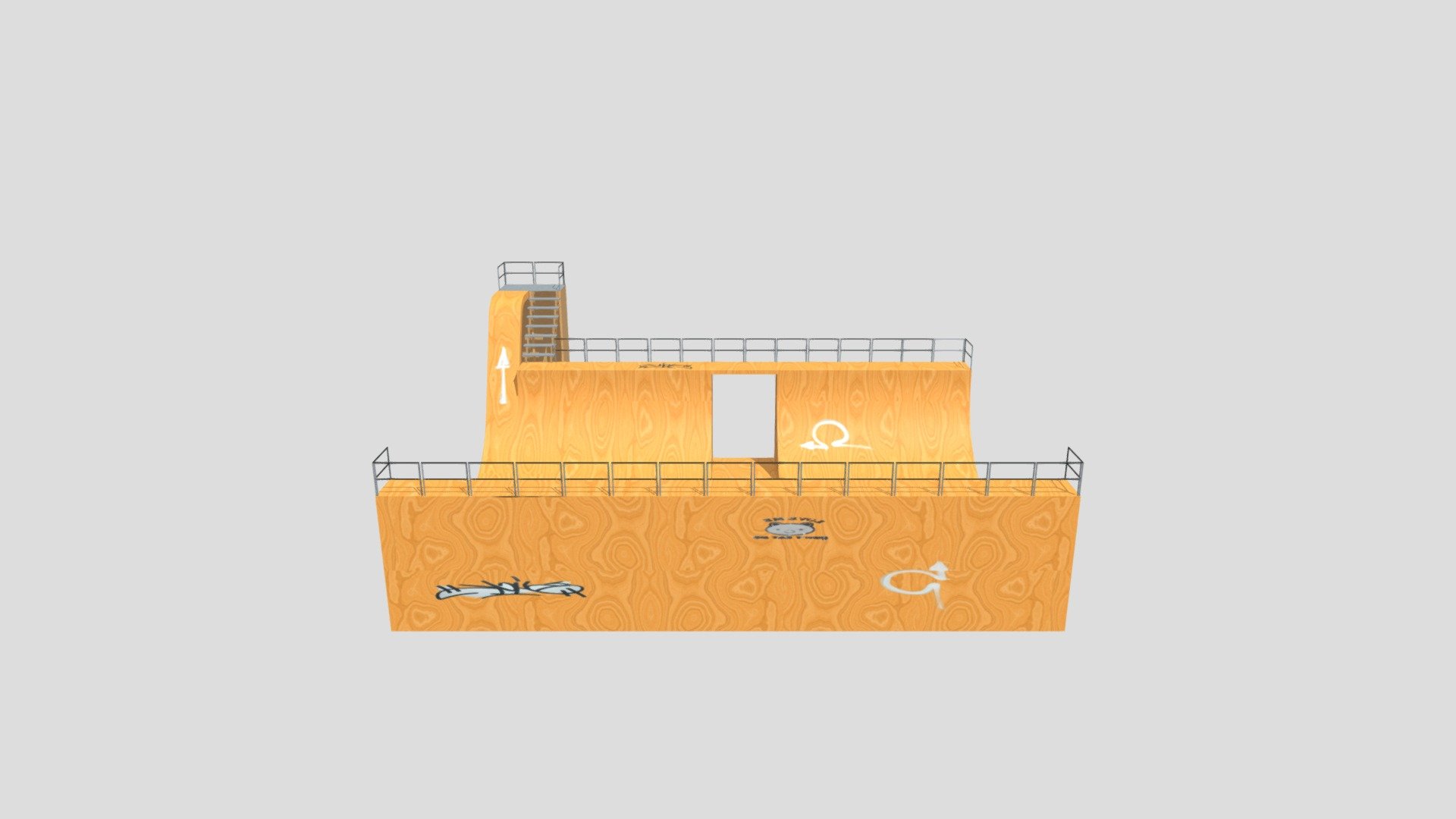 Halfpip (with Textures)