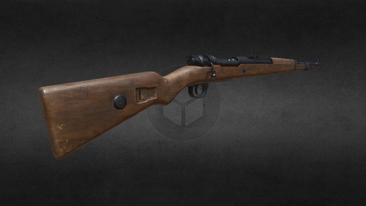 Karabiner 98k 3D Model