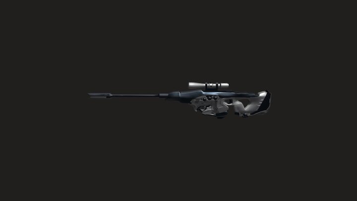 Rifle Uni Project 3D Model