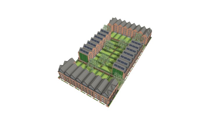 TW_block types_houses 3D Model