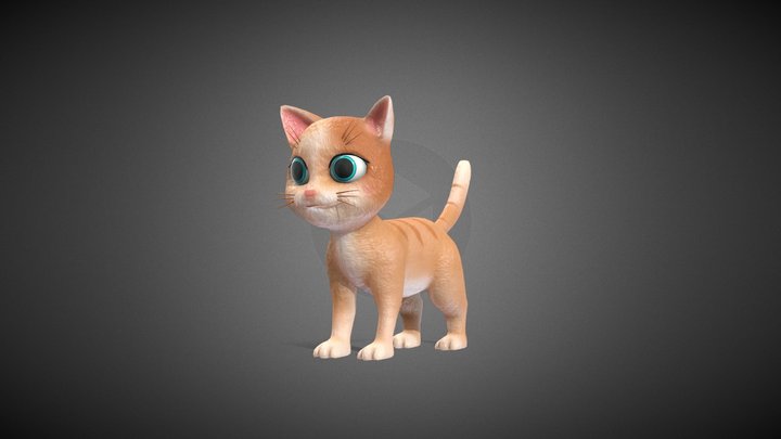 kitten 3D Model