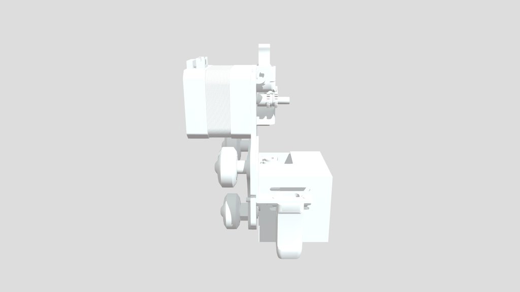 Ender-5 Plus hot end assemly