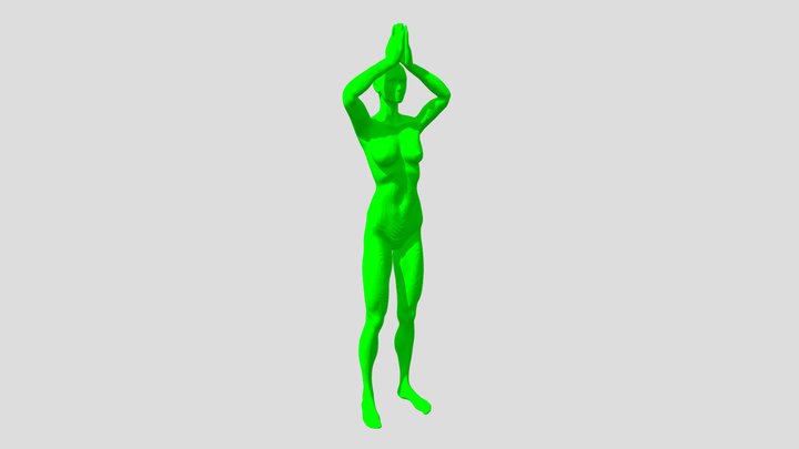 Yoga Green – Kostenloses 3D-Modell STL