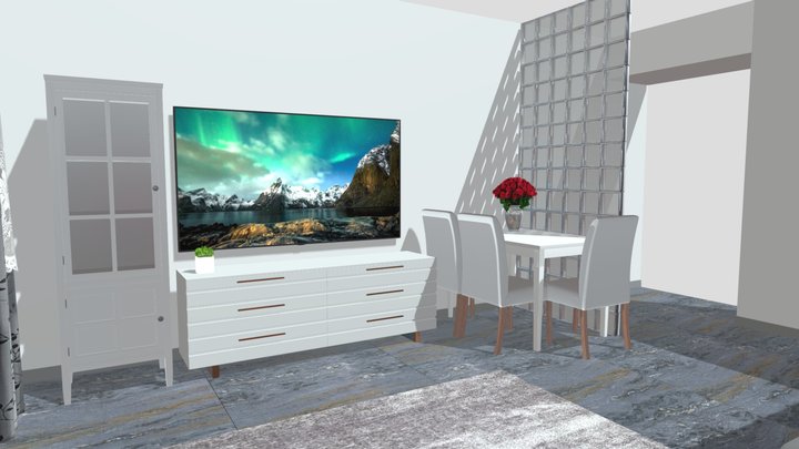 pokój Agusi 3D Model