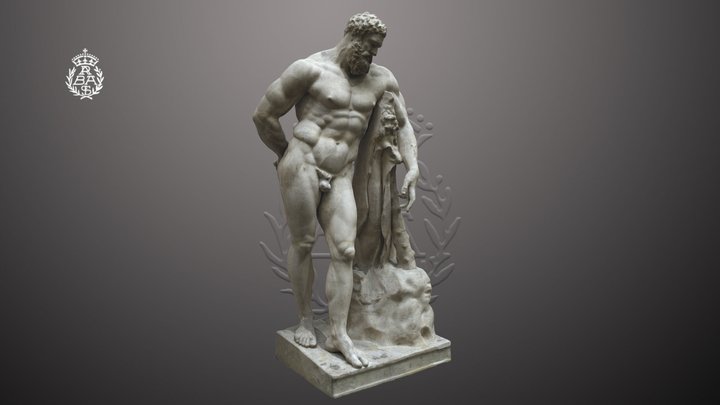 Hércules Farnese 3D Model