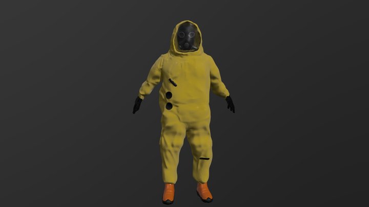 Hazmat-suit 3D models - Sketchfab