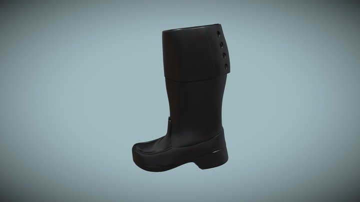 Näbbstövel 3D Model