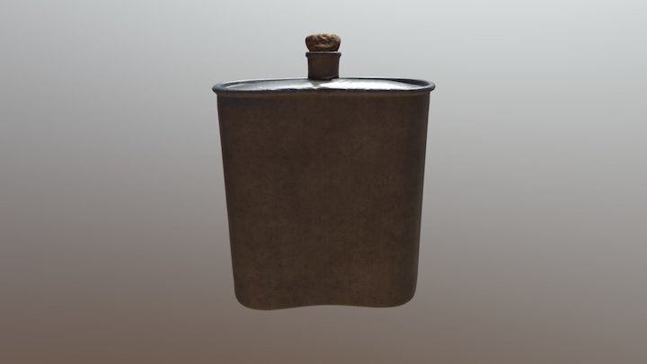 Flask 6k Combined 3D Model