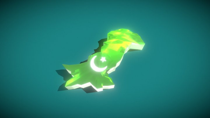 Pakistan/پاکستان/باكستان/ Пакистан 3D Model